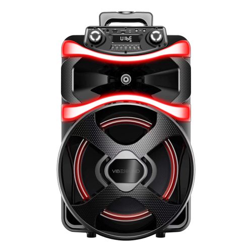 Caixa de Som Amplificada Vibe Sound V12. Power 800w Rms - (VS001) Preto
