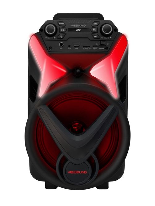 Caixa de Som Amplificada Vibe Sound V8. Power 340w Rms - (VS002) Preto