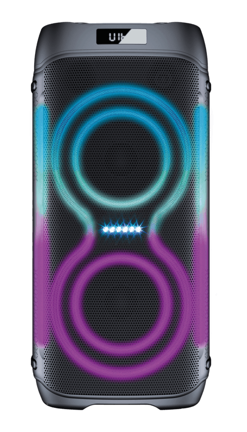 Caixa de Som Party Speaker Vibe Sound V6. Party 1000w Rms - (VS003) Preto