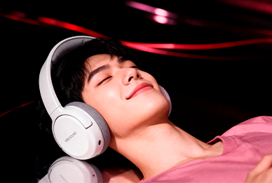 colocar uma musiquinha boa pra relaxar